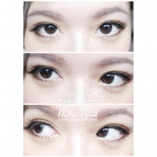 Miacare 美若康矽水膠彩色日拋 綻美黑 Miacare 美若康矽水膠彩色日拋 綻美黑